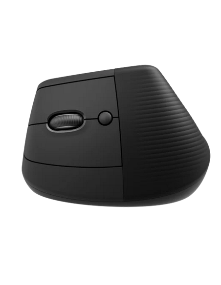 Mouse Wireless Logitech Lift Left Vertical, Negru