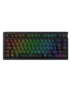 Клавиатура HyperX Alloy Rise 75, Беспроводное, Чёрный