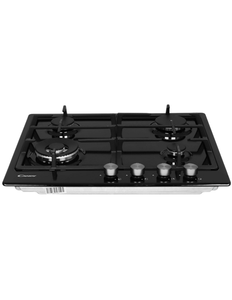 Plită pe gaz Candy CHG6BF4WPBB, Negru