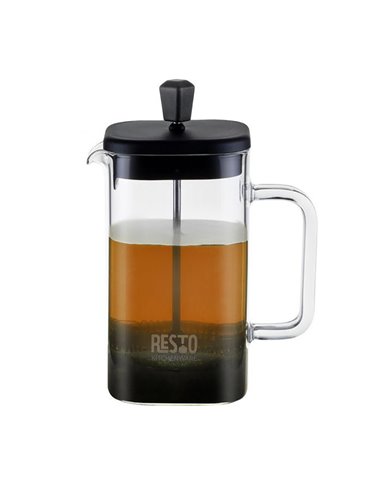Cafetiera French Press RESTO 90503, 0,6L, Negru