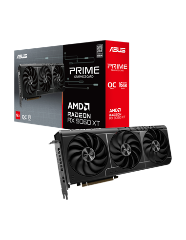 Placă Video ASUS PRIME-RX9060XT-O16G, 16GB GDDR6 128bit
