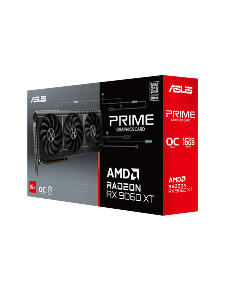 Placă Video ASUS PRIME-RX9060XT-O16G, 16GB GDDR6 128bit