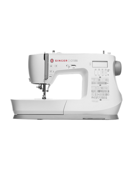 Mașină de cusut Singer C7255, Alb