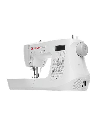 Mașină de cusut Singer C7255, Alb
