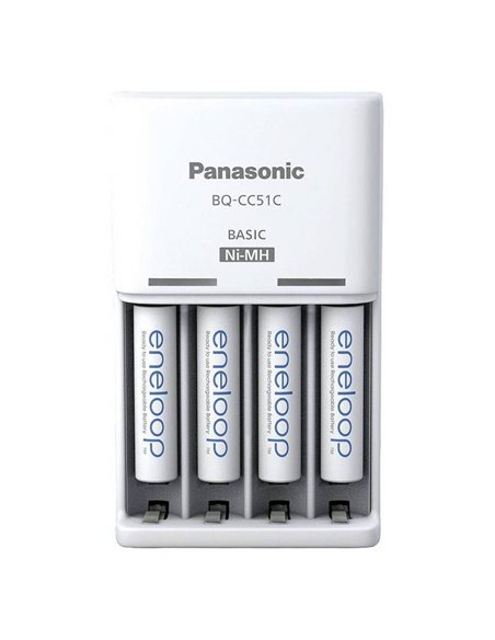 Зарядное устройство Panasonic BQ-CC51C, Белый