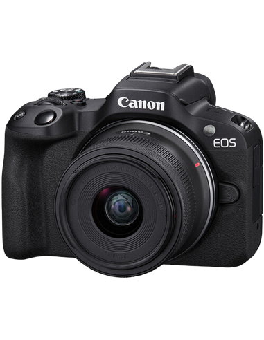 Aparat Foto Mirrorless Canon EOS R50 Black Content Creator Kit