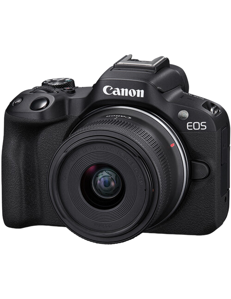 Aparat Foto Mirrorless Canon EOS R50 Black Content Creator Kit