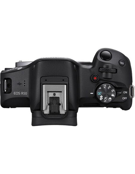 Aparat Foto Mirrorless Canon EOS R50 Black Content Creator Kit