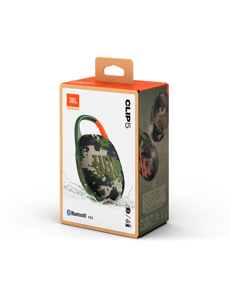 Boxă portabilă JBL Clip 5, Camuflaj