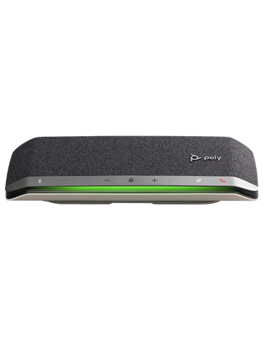 Difuzor pentru conferințe Poly Sync 40 USB-A USB-C, Argintiu