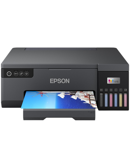 Фотопринтер Epson EcoTank L8050, A4, Чёрный