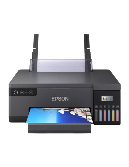 Фотопринтер Epson EcoTank L8050, A4, Чёрный