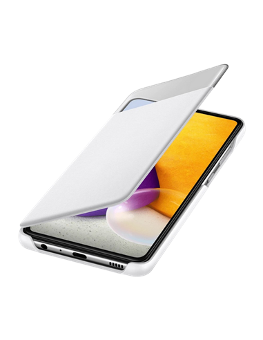 Чехол книжка Samsung S View Wallet Cover для Galaxy A72, Белый