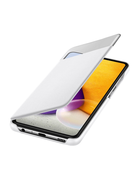 Чехол книжка Samsung S View Wallet Cover для Galaxy A72, Белый