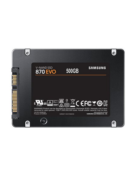 Unitate SSD Samsung 870 EVO  MZ-77E500, 500GB, MZ-77E500B/EU