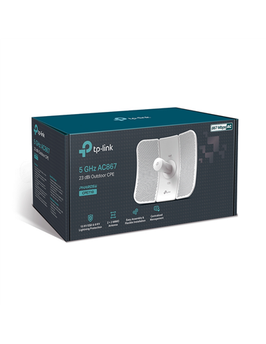 Беспроводная точка доступа TP-LINK CPE710, До 867 Мбит/с, Белый