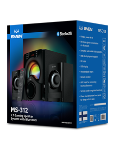 Sistem audio 2.1 CH SVEN MS-312, Negru 2