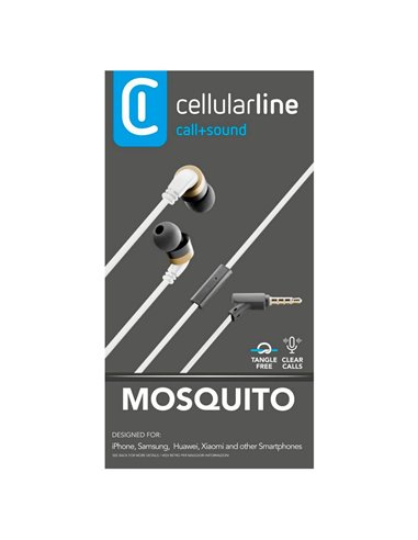 Наушники Cellularline Mosquito, Белый