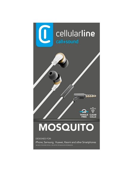 Наушники Cellularline Mosquito, Белый