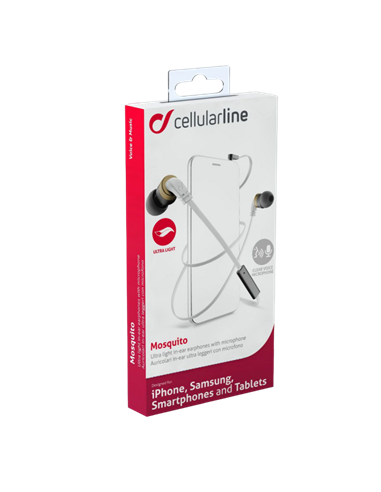 Наушники Cellularline Mosquito, Белый
