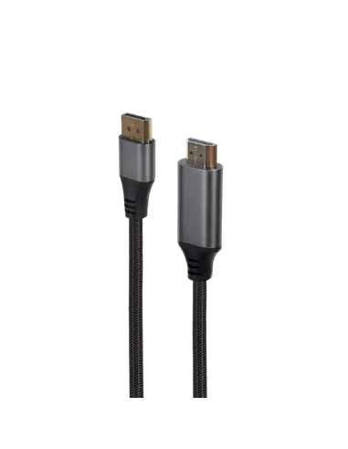 Cablu Video Cablexpert CC-DP-HDMI-4K-6, DisplayPort (M) - HDMI (M), 1,8m, Negru