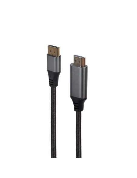 Cablu Video Cablexpert CC-DP-HDMI-4K-6, DisplayPort (M) - HDMI (M), 1,8m, Negru