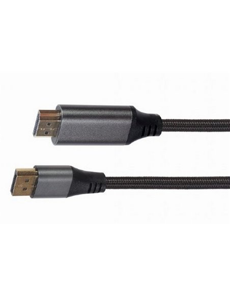 Cablu Video Cablexpert CC-DP-HDMI-4K-6, DisplayPort (M) - HDMI (M), 1,8m, Negru