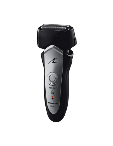 Aparat de ras electric Panasonic ES-GA21, Negru/Argintiu