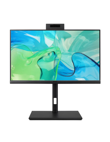 Computer All-in-One Acer Veriton VZ4724GT, 23,8", Intel Core i5-11400, 16GB/512GB, Fără SO, Negru