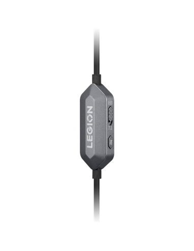 Căști gaming Lenovo Legion E510, Cu fir, Stormy Gray