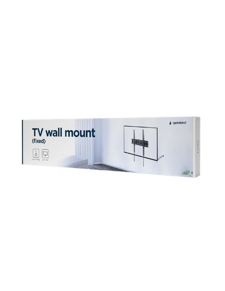 Suport fixat pe perete Gembird WM-55F-02, Negru
