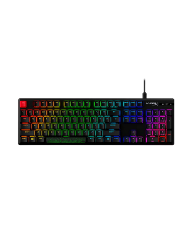 Клавиатура HyperX Alloy Origins PBT, Проводное, Чёрный