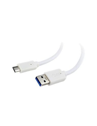 Cablu încărcare și sincronizare Cablexpert CCP-USB3-AMCM-W-10, USB Type-A/USB Type-C, 3m, Alb
