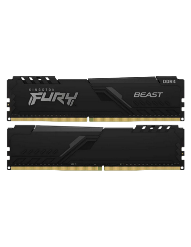 Memorie RAM Kingston FURY Beast, DDR4 SDRAM, 3200 MHz, 16GB, KF432C16BBK2/16WP