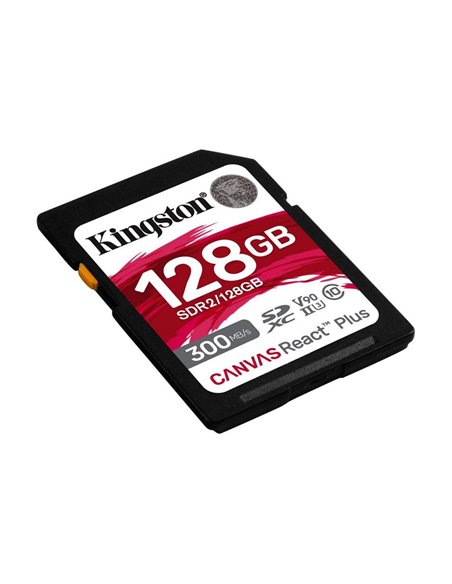 Карта памяти Kingston Canvas React Plus, 128Гб (SDR2/128GB)