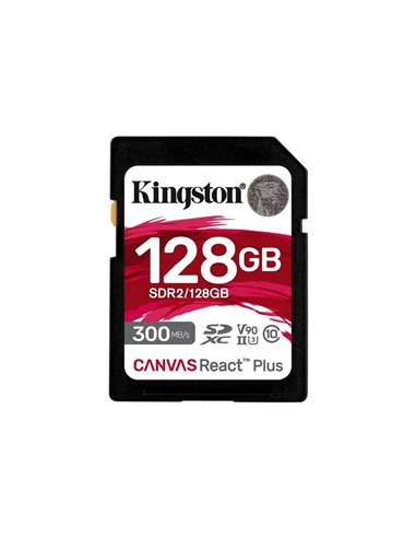 Card de Memorie Kingston Canvas React Plus, 128GB (SDR2/128GB)