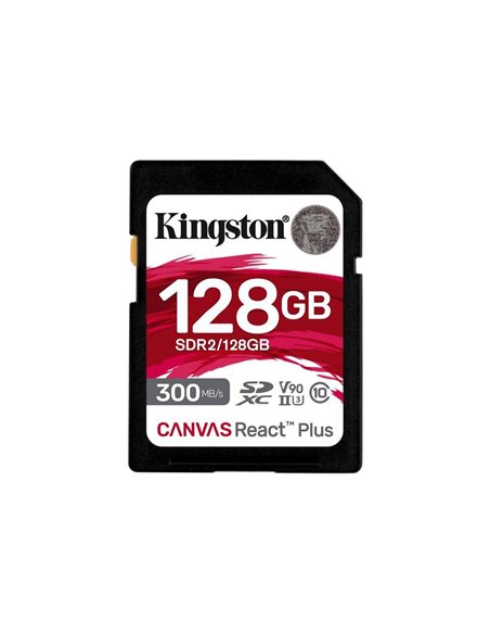 Card de Memorie Kingston Canvas React Plus, 128GB (SDR2/128GB)