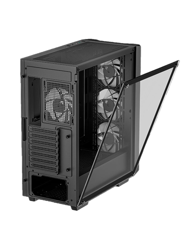 Компьютерный корпус Deepcool CC560 V2, Full-Tower, Без блока питания, Чёрный
