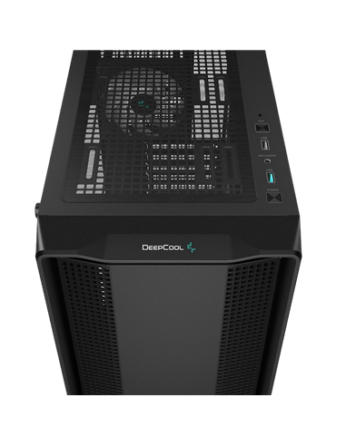 Carcasă PC Deepcool CC560 V2, Full-Tower, Fără PSU, Negru