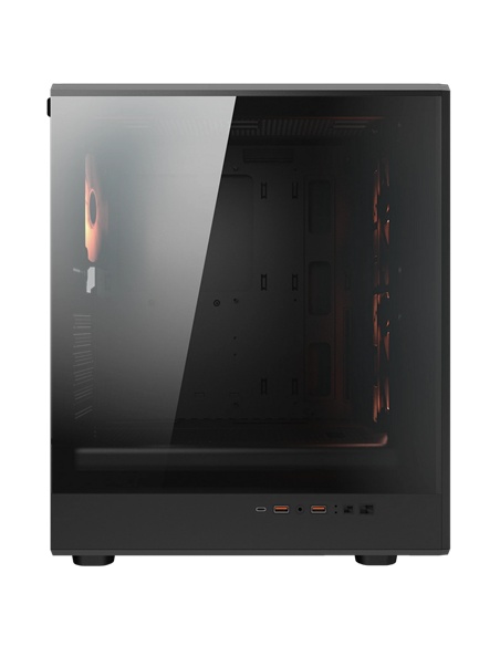 Компьютерный корпус Cougar Airface Pure PRO, Midi-Tower, Без блока питания, Чёрный