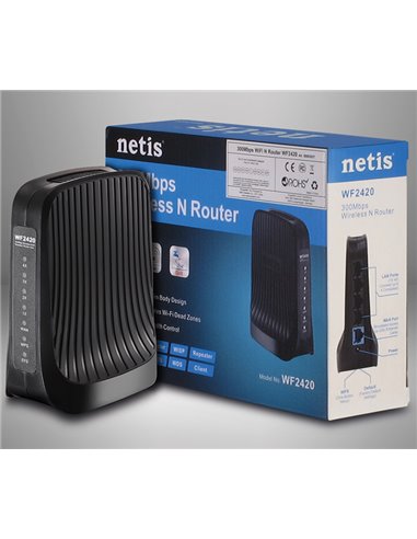 Беспроводной маршрутизатор Netis WF2420, Чёрный