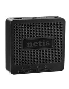 Modem ADSL Netis DL4201, ADSL/ADSL2/ADSL2 + până la 24 Mbps, Negru