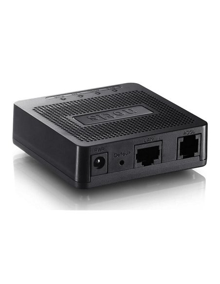 Modem ADSL Netis DL4201, ADSL/ADSL2/ADSL2 + până la 24 Mbps, Negru