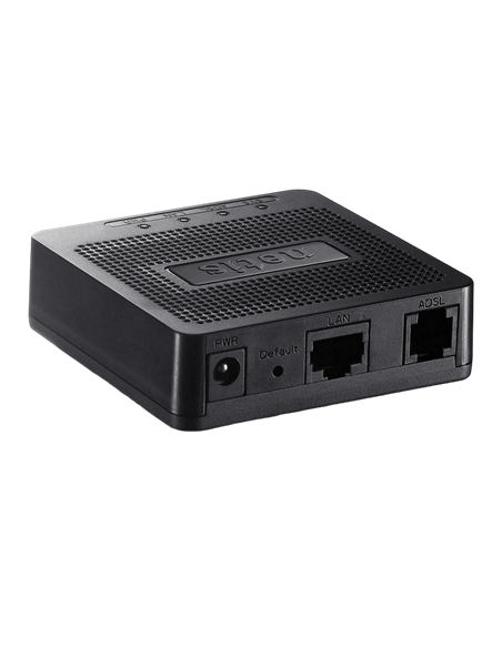 Modem ADSL Netis DL4201, ADSL/ADSL2/ADSL2 + până la 24 Mbps, Negru
