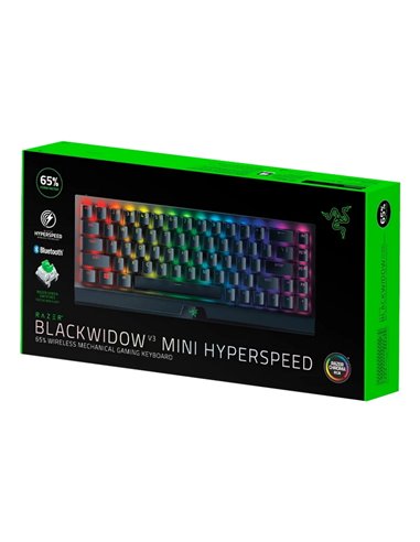 Клавиатура RAZER BlackWidow V3 Mini, Беспроводное, Чёрный