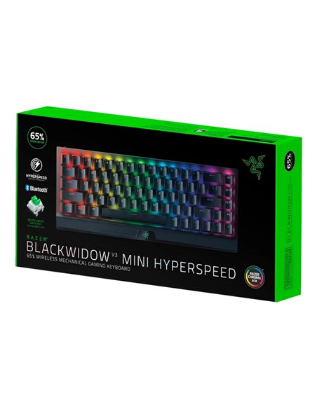 Tastatură RAZER BlackWidow V3 Mini, Fără fir, Negru
