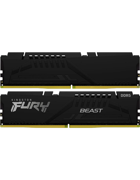 Memorie RAM Kingston FURY Beast, DDR5 SDRAM, 6000 MHz, 64GB, KF560C36BBEK2-64