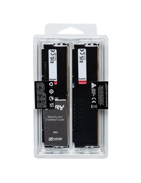 Memorie RAM Kingston FURY Beast, DDR5 SDRAM, 6000 MHz, 64GB, KF560C36BBEK2-64