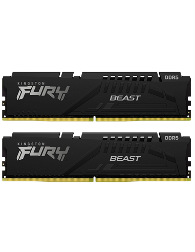 Оперативная память Kingston FURY Beast, DDR5 SDRAM, 6000 МГц, 64Гб, KF560C36BBEK2-64