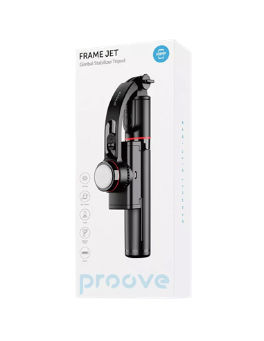 Selfie Stick Proove Frame Jet Gimbal Stabilizer, Negru